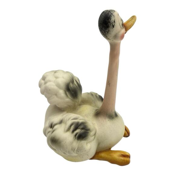 Vintage Joseph Originals Ceramic Ostrich Figurine 5” x 4”. Kitschy - Picture 3 of 11